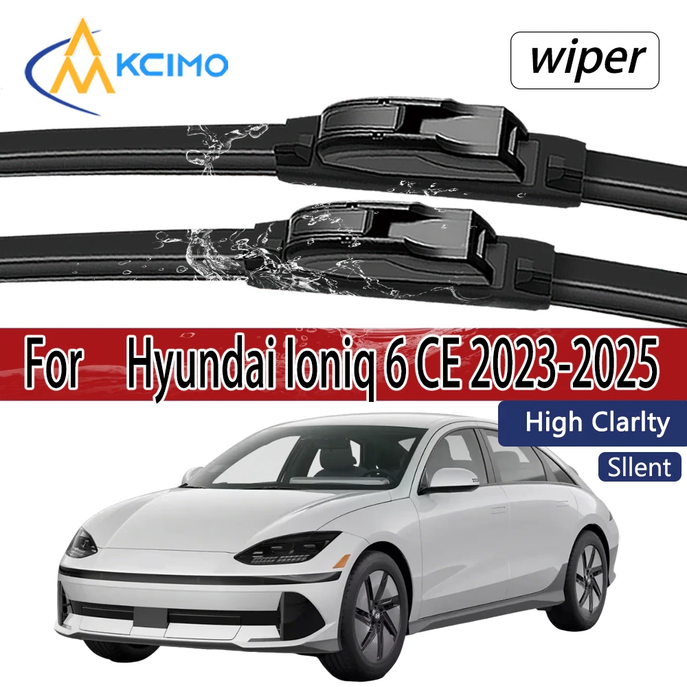 

Для Hyundai Ioniq 6 CE 2023-2025 щетки стеклоочистителя переднего стекла 2 шт. аксессуары для окон ветрового стекла