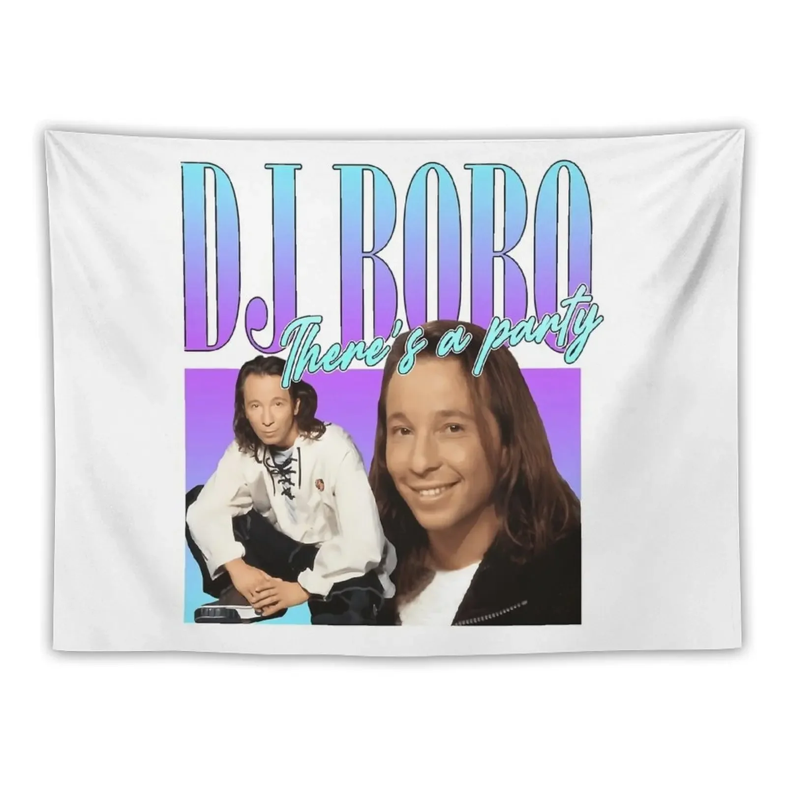 

DJ Bobo 90s Style Eurodance \t Tapestry Carpet Wall Nordic Home Decor Aesthetic Home Decor Living Room Decoration Tapestry