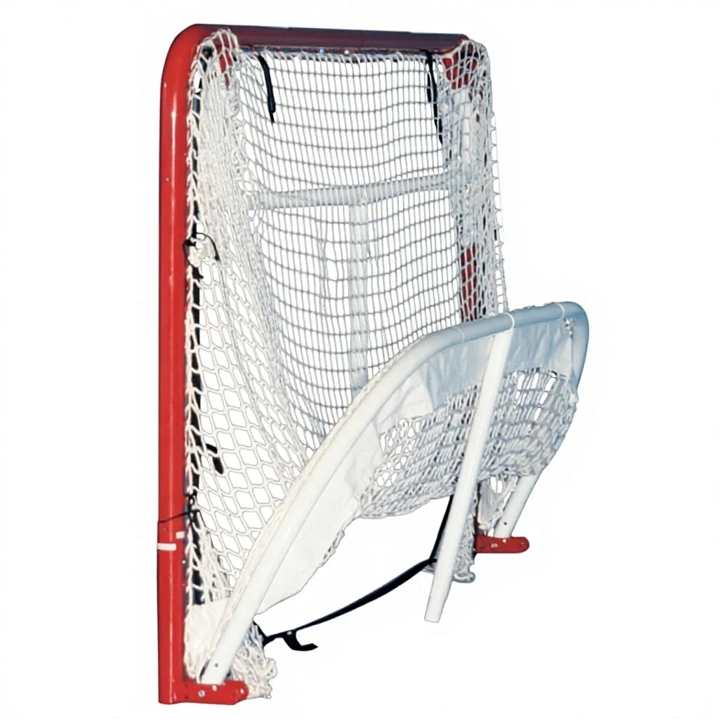 Immagine 6: Porta da hockey su ghiaccio da esterno con rete