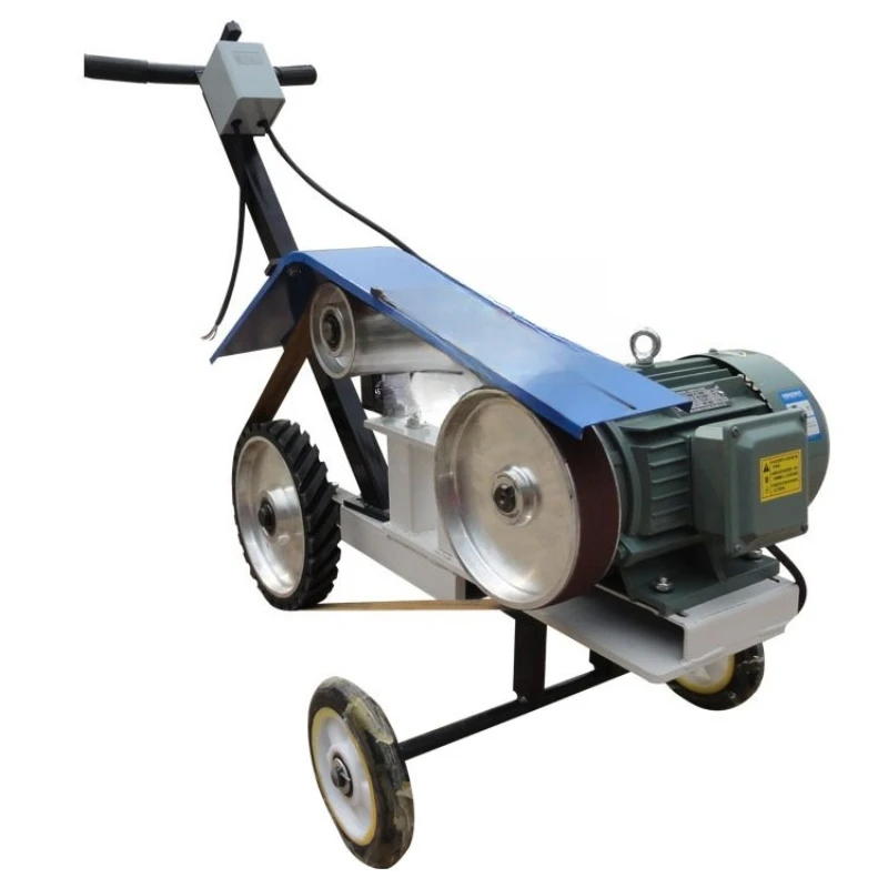 

Hand push belt machine Stainless steel plate wire drawing machine Weld grinding Solder joint pitting grinding