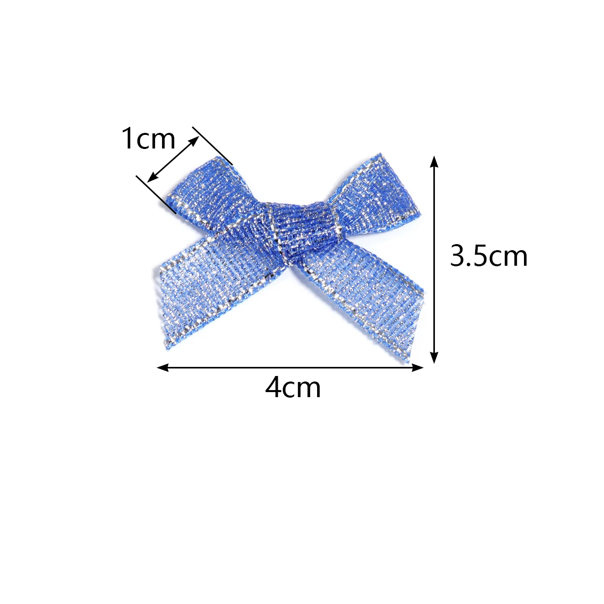 50pcs/lot of 4*3.5cm Glitter Satin Ribbon Bow Colorful Onion Bows For Wedding Party Gift Decor DIY Headwear Garment Accessorie