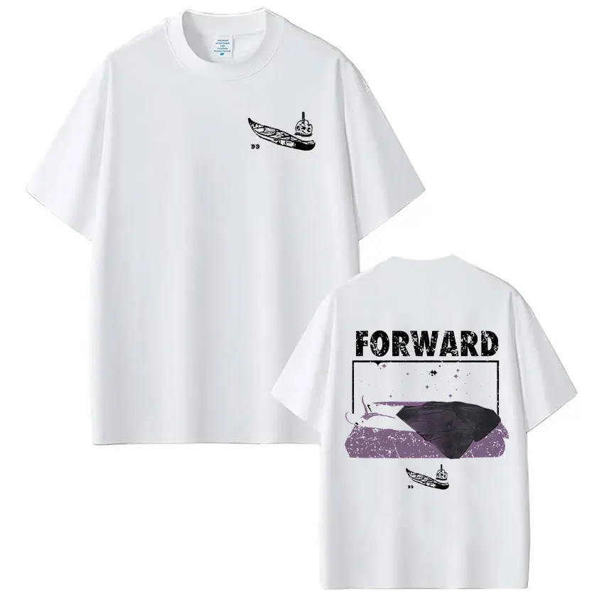 Forward Observations Group Skeleton T-shirt Men's Women Clothing Fashion Summer 100% Cotton Casual Oversized T Shirt Streetwear