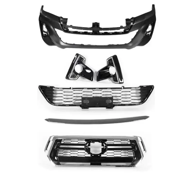 

Hot Selling New Modified Accessories PP Car Front Bumper