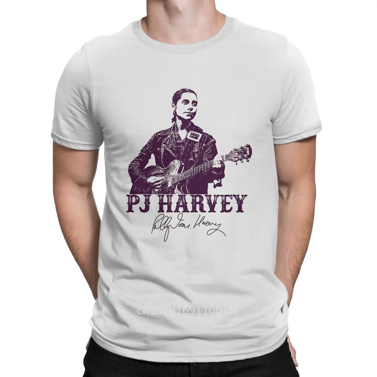 PJ Harvey Men's TShirt Polly Jean Harvey Distinctive T Shirt Harajuku Streetwear Hipster