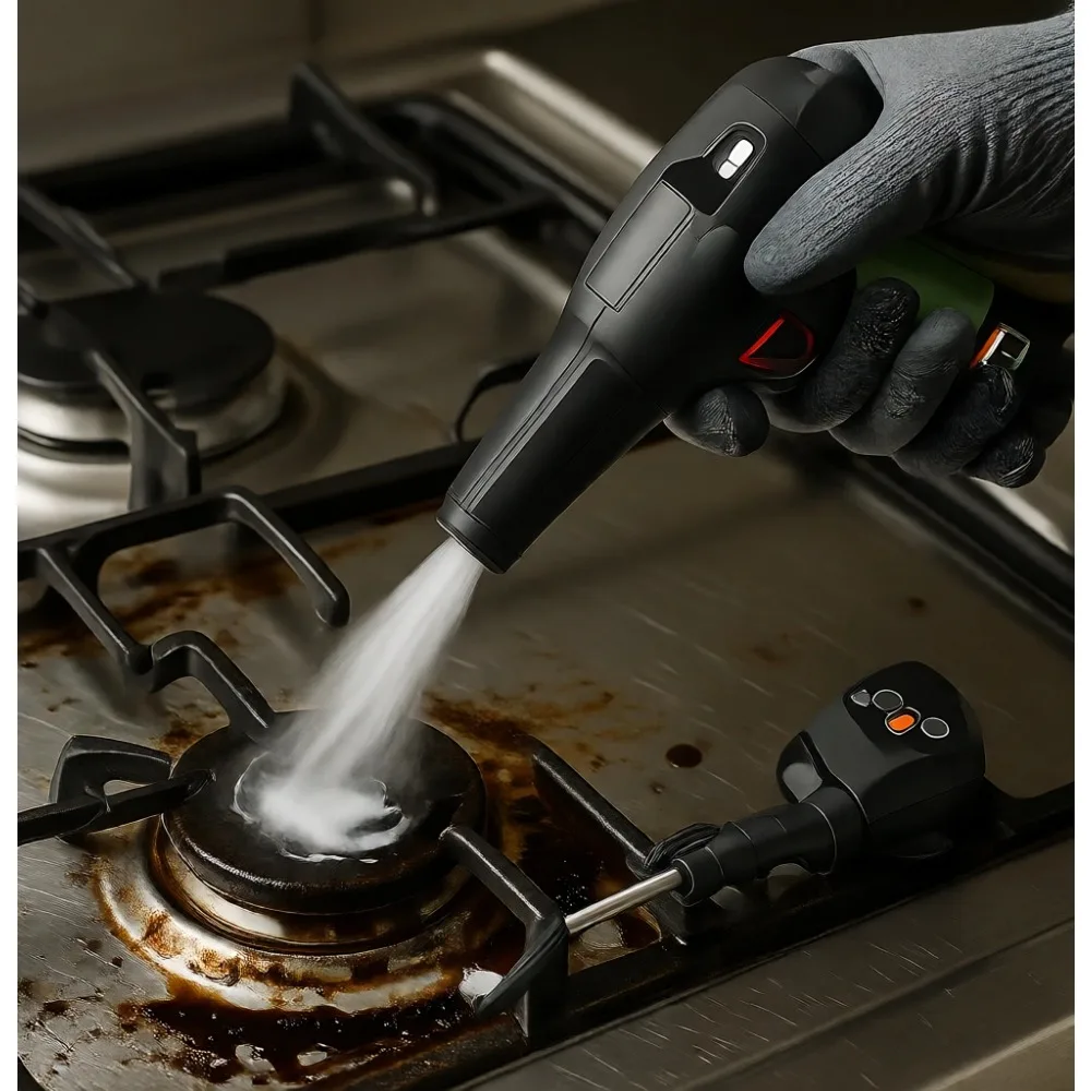 

Высокотемпературный ручной пароочиститель 2500 Вт, бак 1,6 л для дома, автомобиля, мебели, очистки швов, от клопов