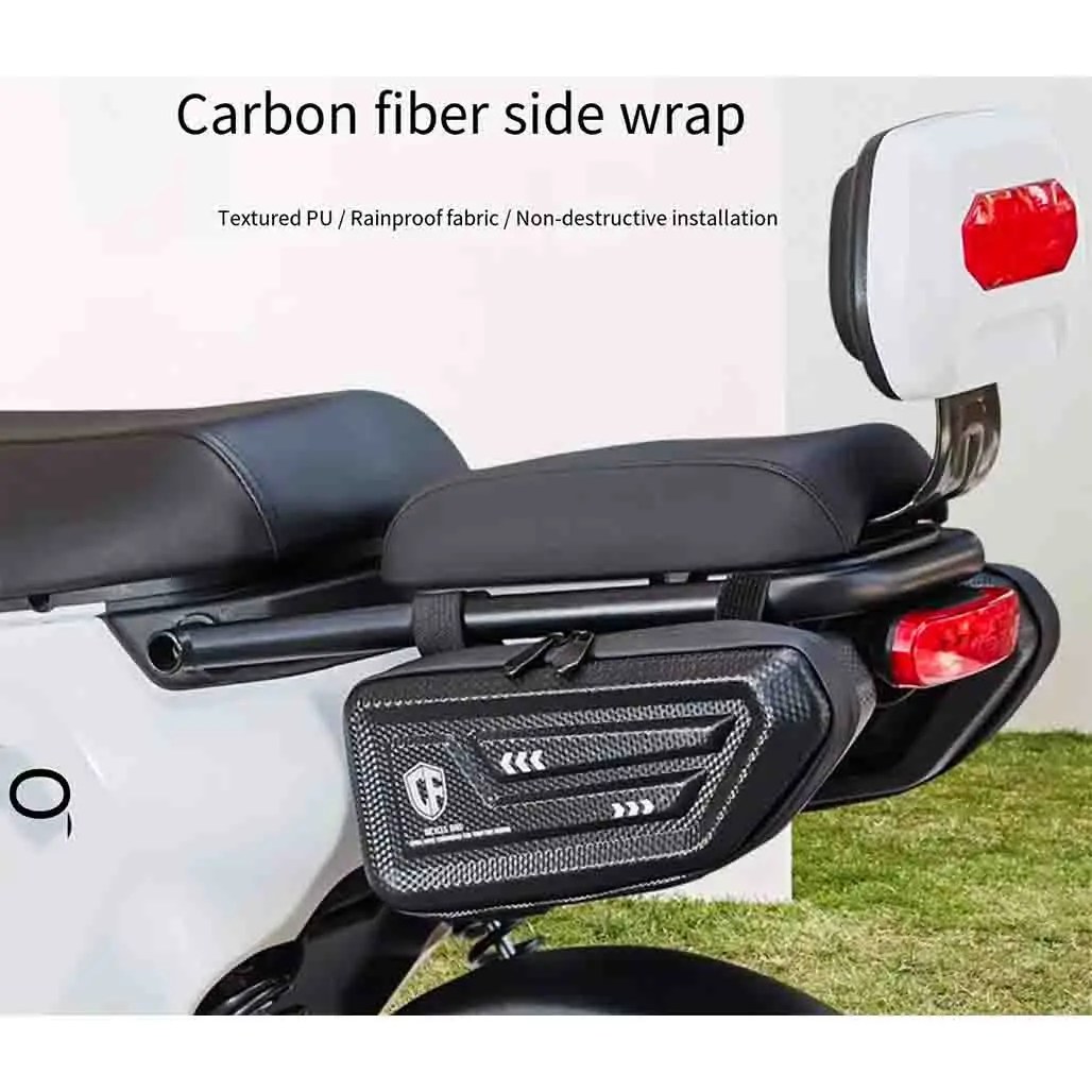 For HAOJUE UFD125 UFD 125 Side Pack Pedal Motorcycle Storage Side Box Split Modification