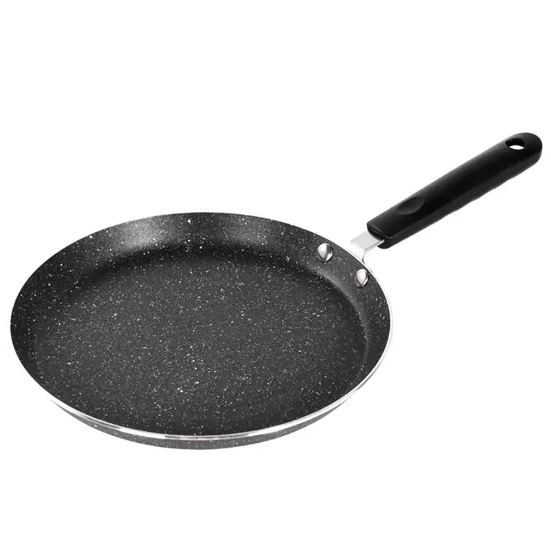 Lightweight 1Pc Non-Stick Crepe Pan Electric Tawa Induction Gas Hob Metal Frying Pan Crepe Pancake Saucepan Kitchen Cooking Tool