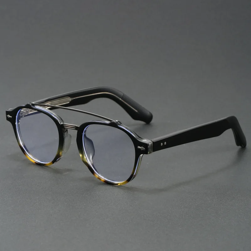 خمر مكافحة نظارات الضوء الأزرق الرجال النساء العدسات البصرية مع وصفة طبية مخصصة اللونية الفاخرة الرجال النظارات الشمسية القراءة