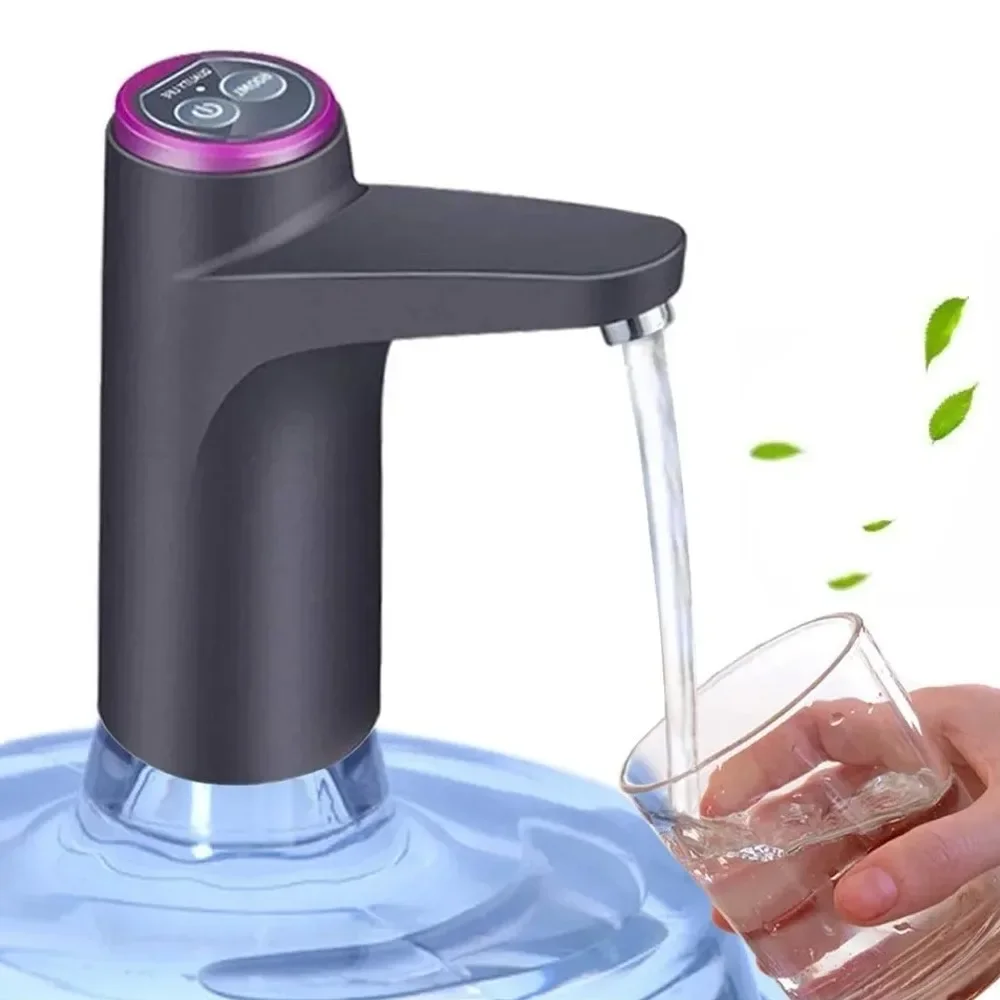 

5 Gallon Water Dispenser Portable Water Bottle Pump for Universal 3/4/5 Gallons with USB Charging and Automatic on/Off Pump