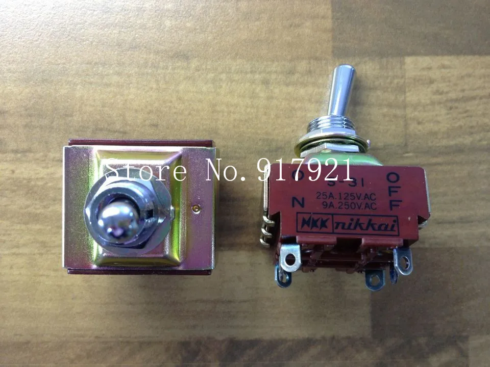 [ZOB] The original Japanese NKK S-31 toggle switch toggle switch S31 25A125V lioujiao gear  --10PCS/LOT