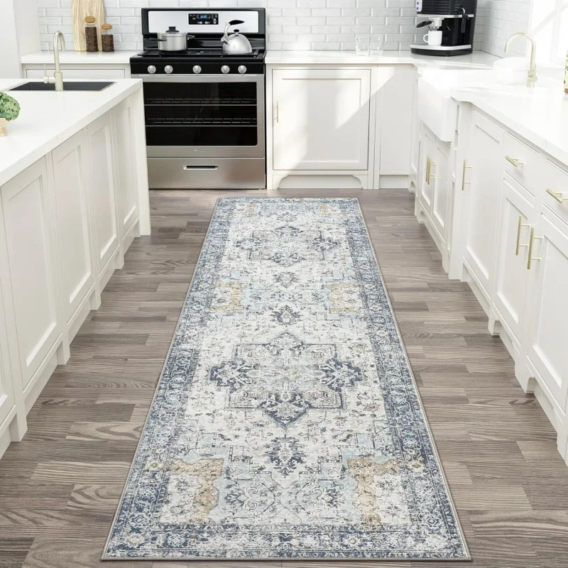 VIKAMA ヴィンテージペルシャランナーラグ ディストレス - Kitchen Flooring Commercial のレビューと価格