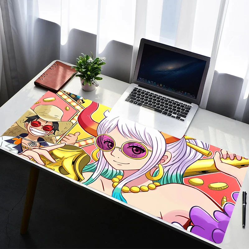 

Mouse Pad PC Accessories Non Slip Rubber HD Mousepad Laptop Gamer One Piece Yamato Keyboard Pad Office Computer Gaming Mouse Mat
