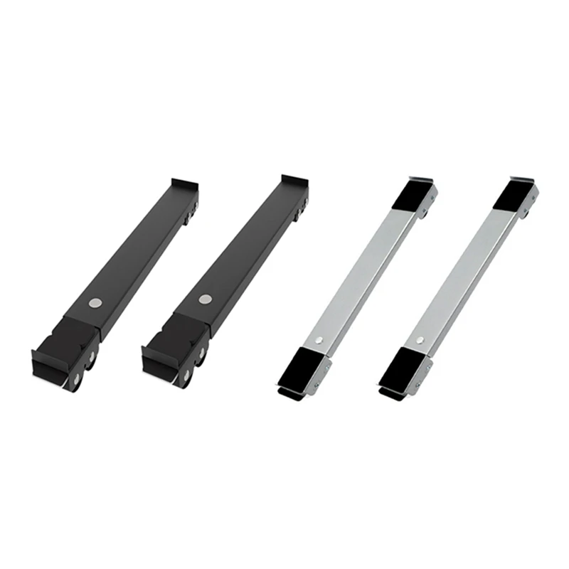 

Adjustable Movable Base For Refrigerator And Washing Machine-Roller Bracket With 16 Wheels To Enhance Stability