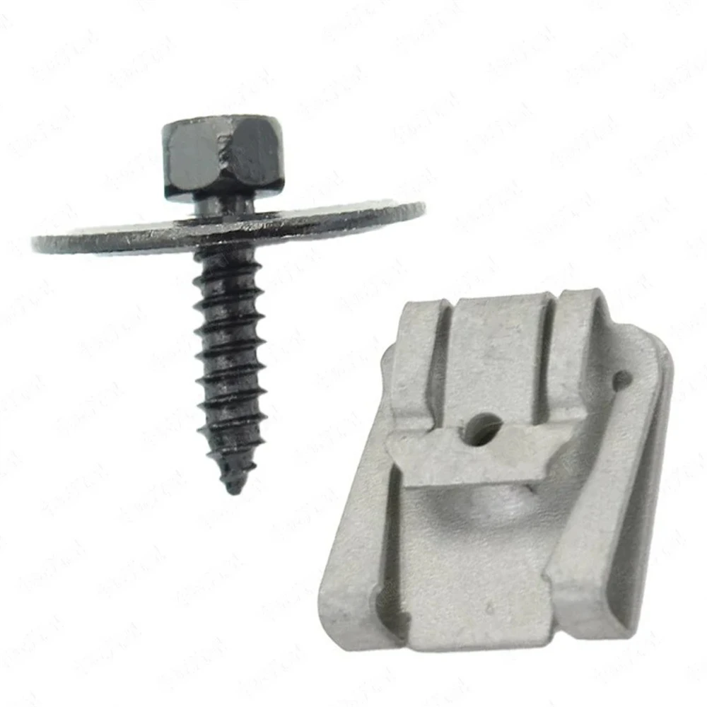 20pcs/Set Screws Car Under Engine Cover Floor Clips Screws 0049943145 0019906036 for Mercedes Benz A B C E M CLA CLS CLK Class