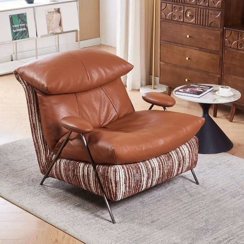 Single sofa chair living room bedroom study light luxury leisure chair