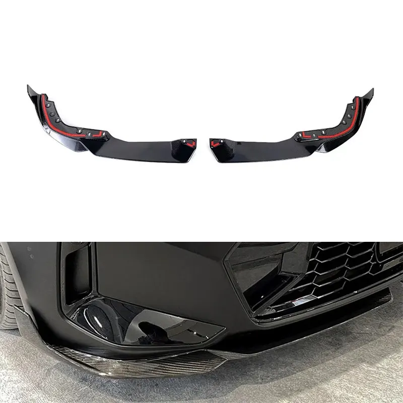 

STLF2022y~BM 3S G20 LCI MP Dry Carbon Fiber Car Auto Body Kits Front Bumper Splitters Diffuser Lip Corner for 3 Series