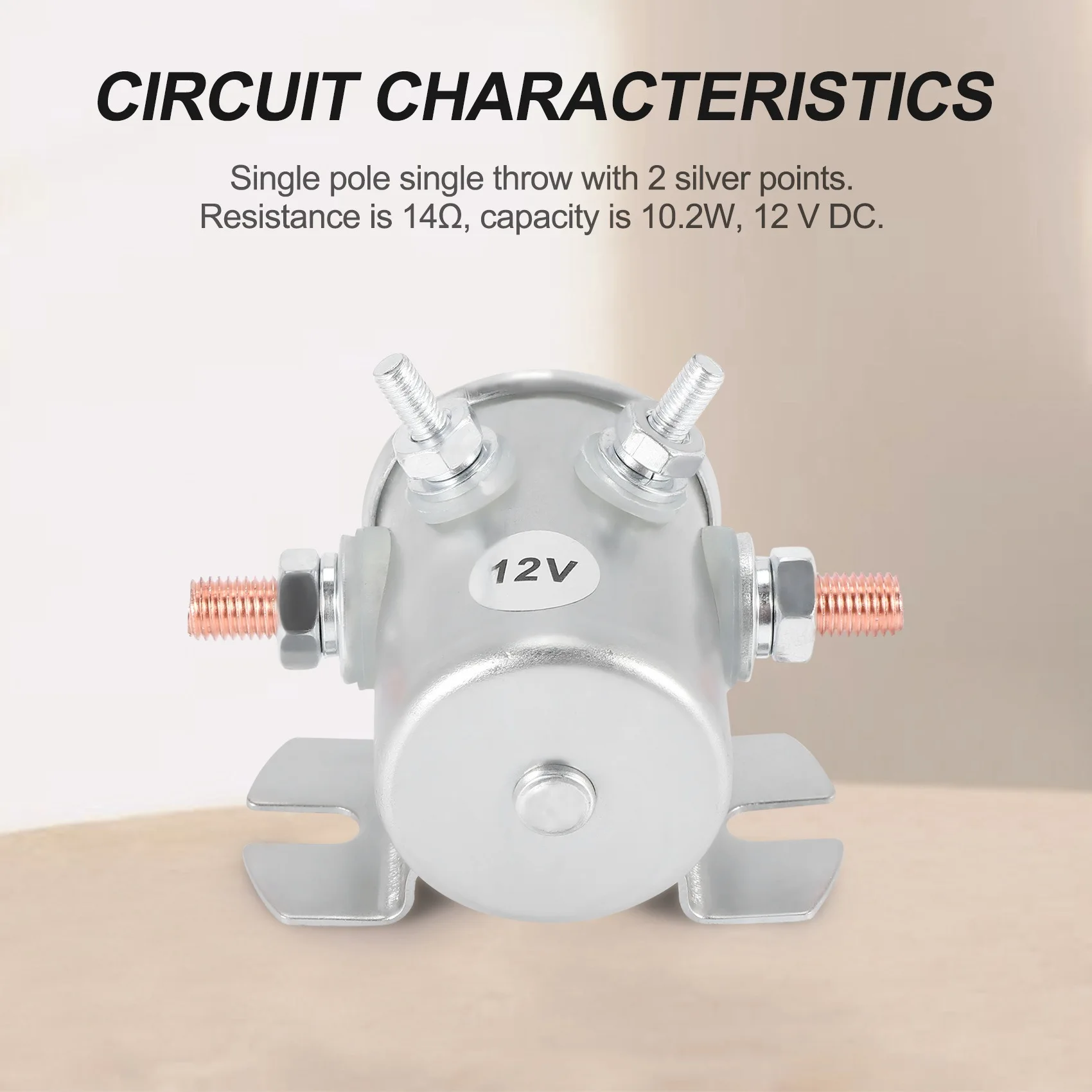مشغل التتابع اللولبي لعربات الجولف ، الونش ، البحرية في الاندفاع ، الواجب المستمر ، أقصى 300 أمبير ، 12 فولت العاصمة