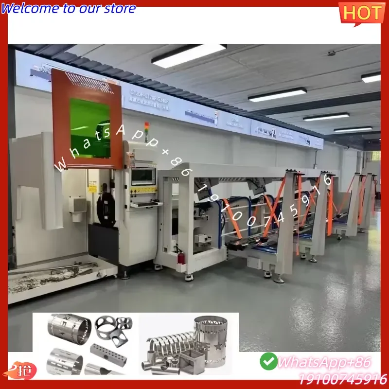 CE Certification Fibre Tube Cutting Machine for Cutting Oval Tubes Channel Steel and Round Tubes Pipe Cutting