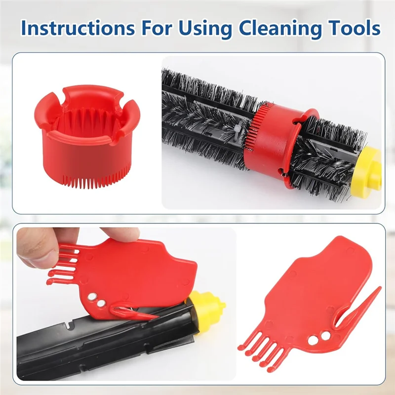 AY03-Ersatzteile für Irobot Roomba 600 Serie 694 692 675 690 671 677 680 660 665 651 650 & 500 Serie Bürstenfilter