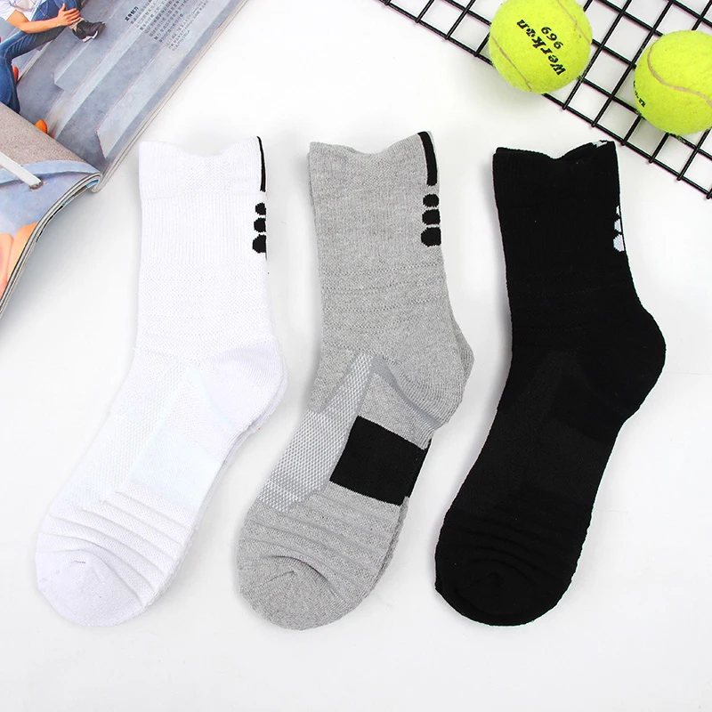 X-TIGER Sport Socks Unisex Cycling Socks Men Outdoor Sports Socks Bike Footwear Road Bike Socks Running Basketball 3 Pairs