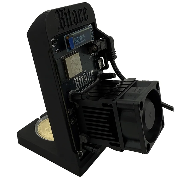 

Exquisite-Gold Bitaxe Gamma 601 1,2TH/S 22 Вт BM1370 Asic Solo BTC Mining Двойные вентиляторы Bitcoin Crypto Miner от Antminer