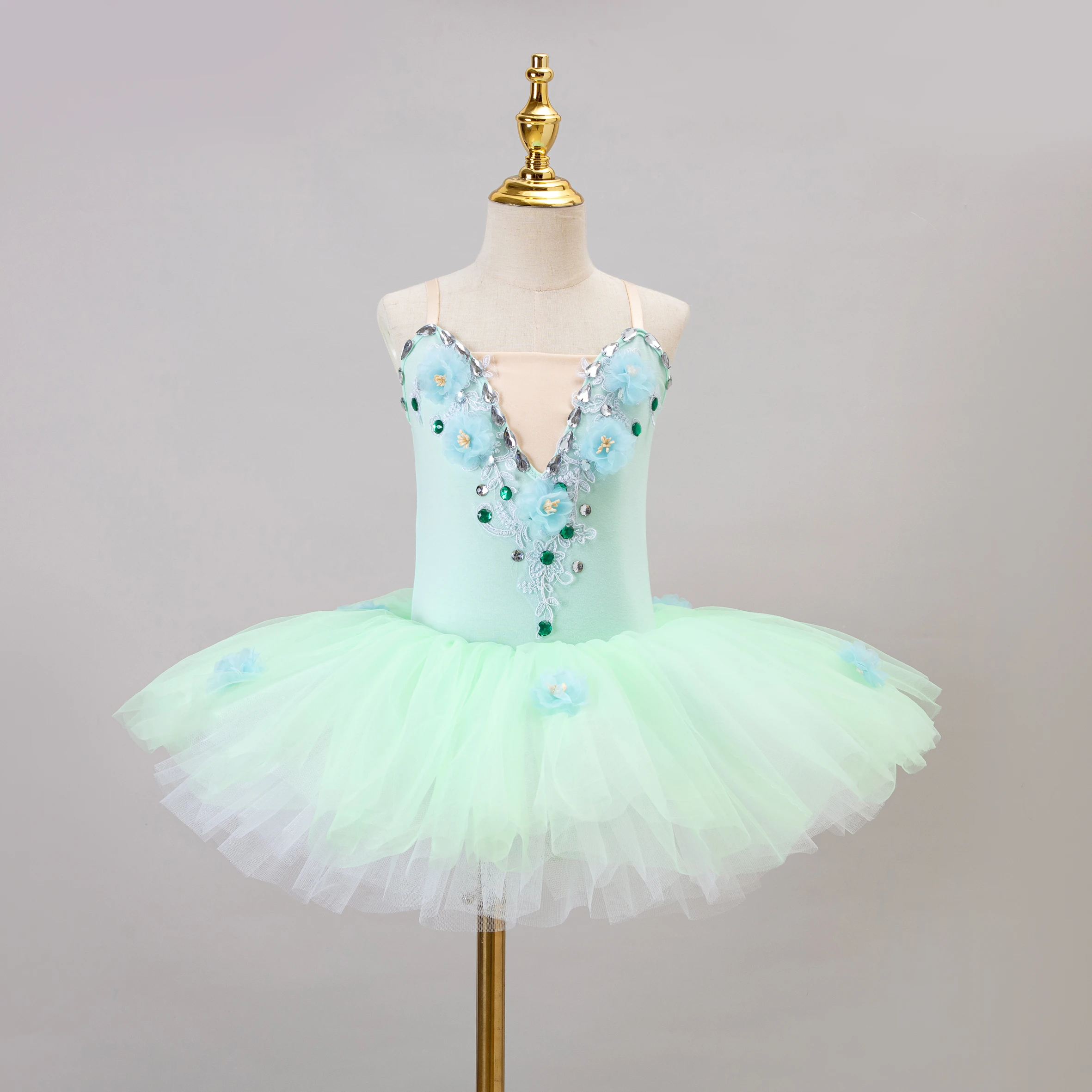 Tutu di balletto per ragazze bambini Performance Dancing Swan Lake Ballerina danza del ventre Tutu gonne vestito da balletto ragazze professionali