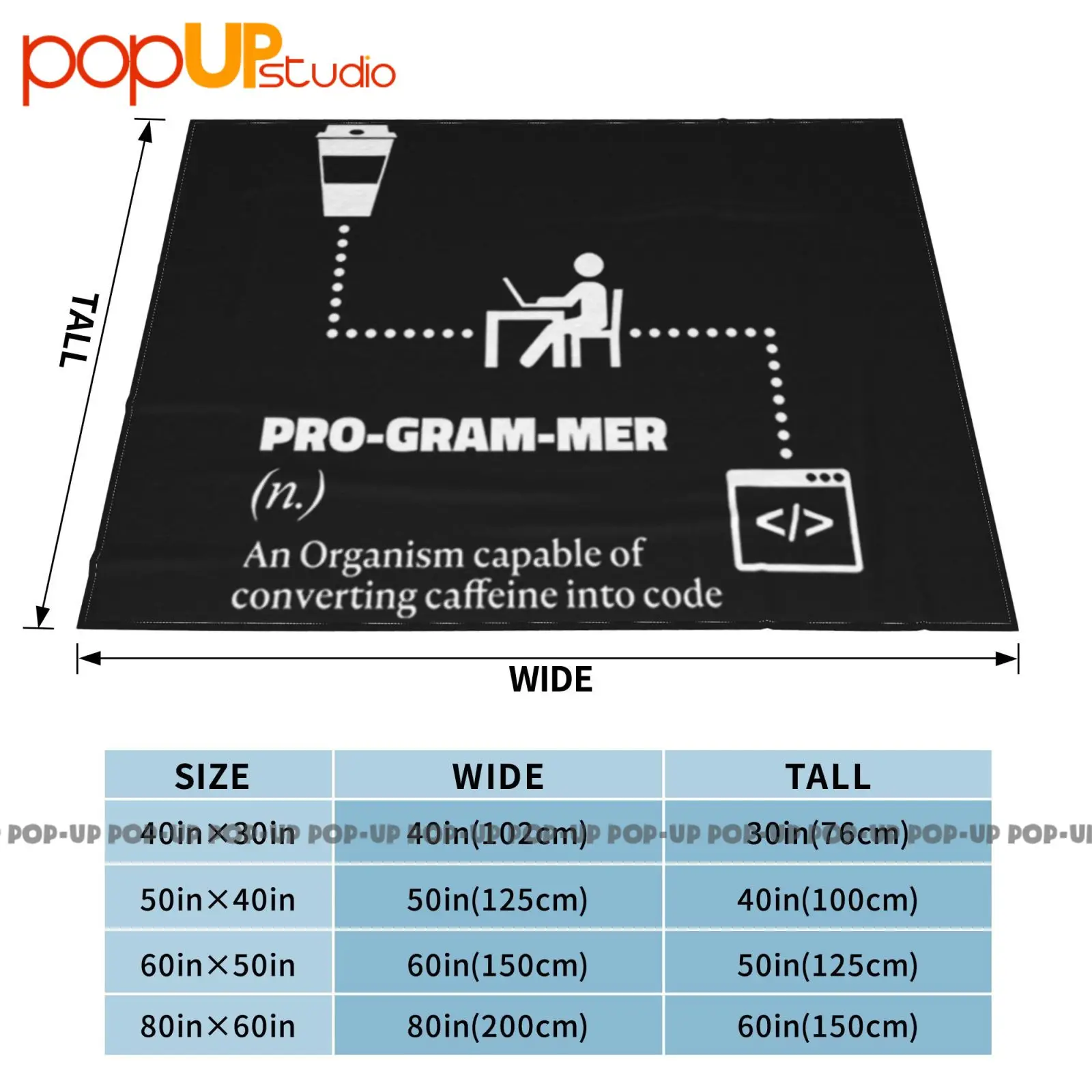 مخطط التدفق المبرمج C # جافا بايثون أوراكل Html بطانية فائقة النعومة لحاف الشتاء غطاء أريكة أغطية السرير #5