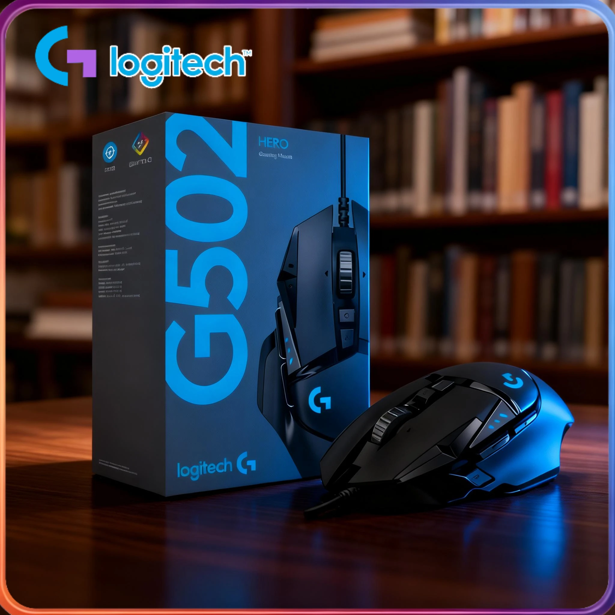 

Мышь G502/G402/G203, механические клавиши, настраиваемая программируемая подсветка, идеальное игровое оборудование.