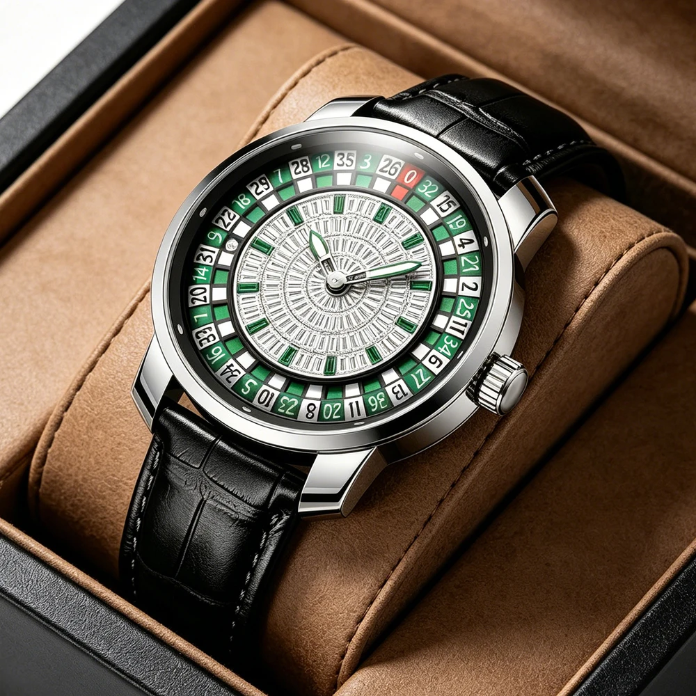 AILANG Men's Fully Automatic M - Luxury Watch With Rubber Strap review and price