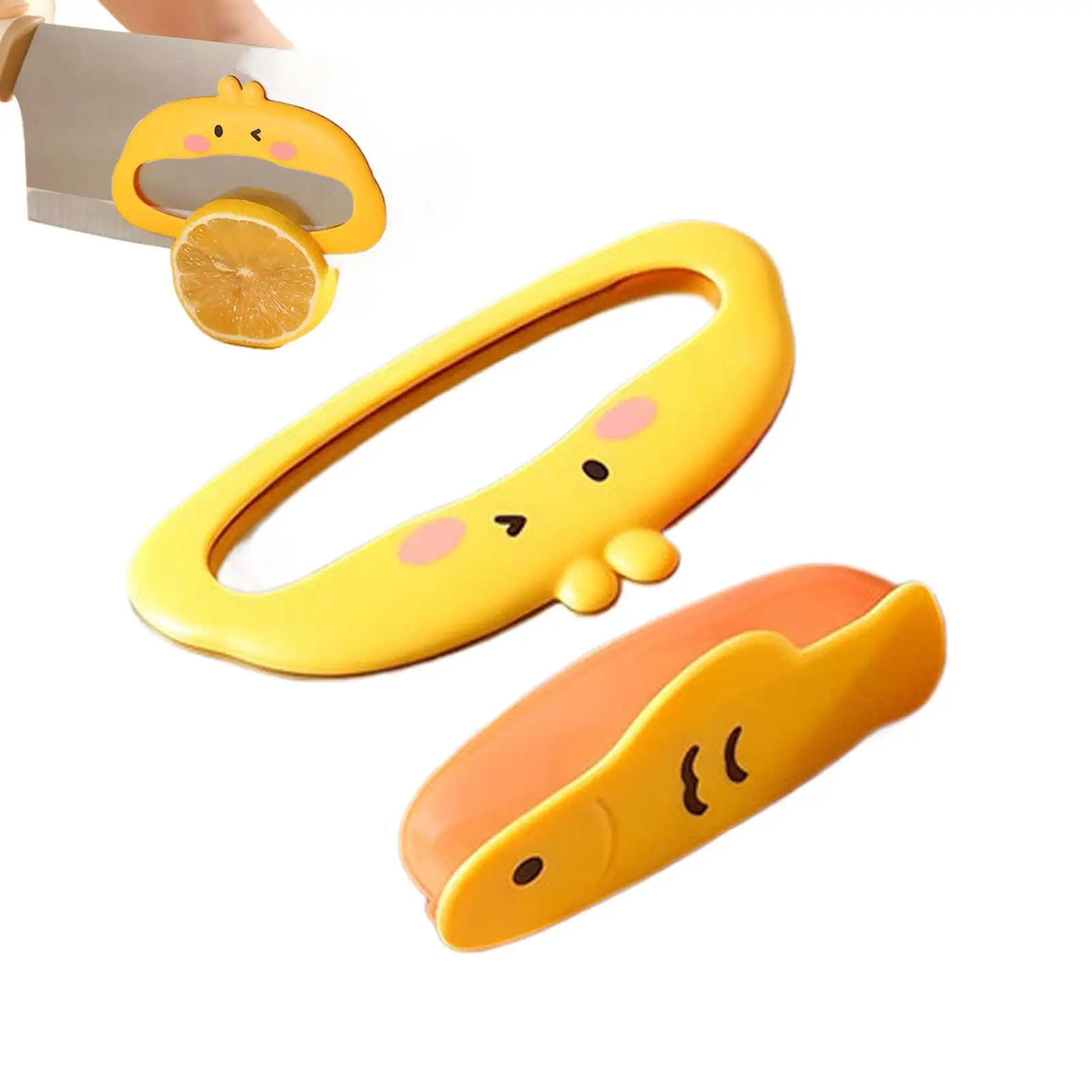 Magnetic Duck Hand Guard For Chopping, Silicone Anti-Slip Finger Protector Kitchen Cutting Aid With Magnetic Base For Home