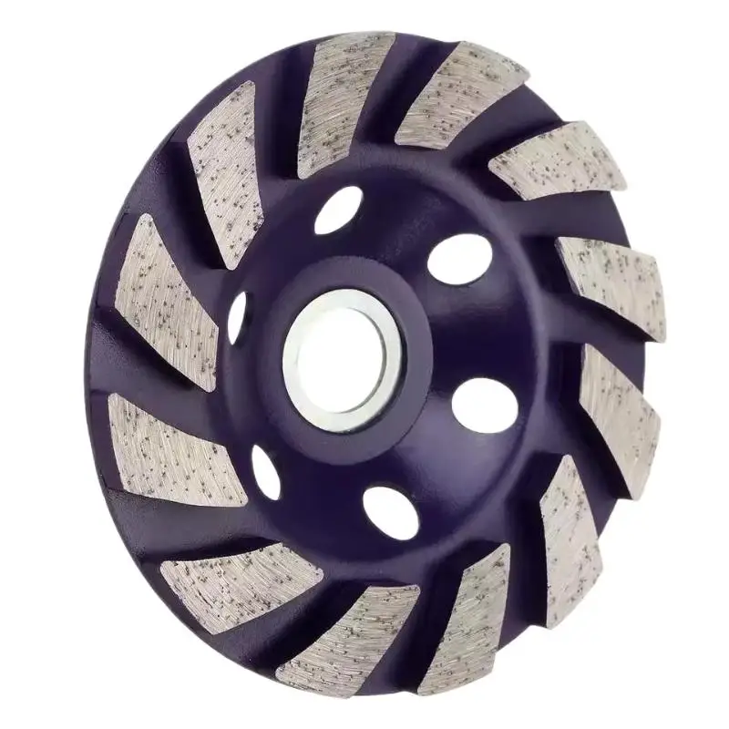 1 pçs 4 "100mm diamante rebolo disco tigela forma copo de moagem pedra concreto granito cerâmica disco corte peça ferramentas elétricas