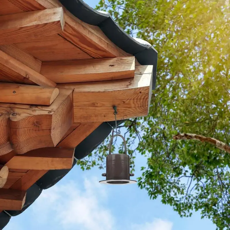 Rain Chain Adapter Anti-rust Garden Mounting Hooks Replacement Anti-rust Garden Mounting Hooks Replacement Wear-resistant Metal