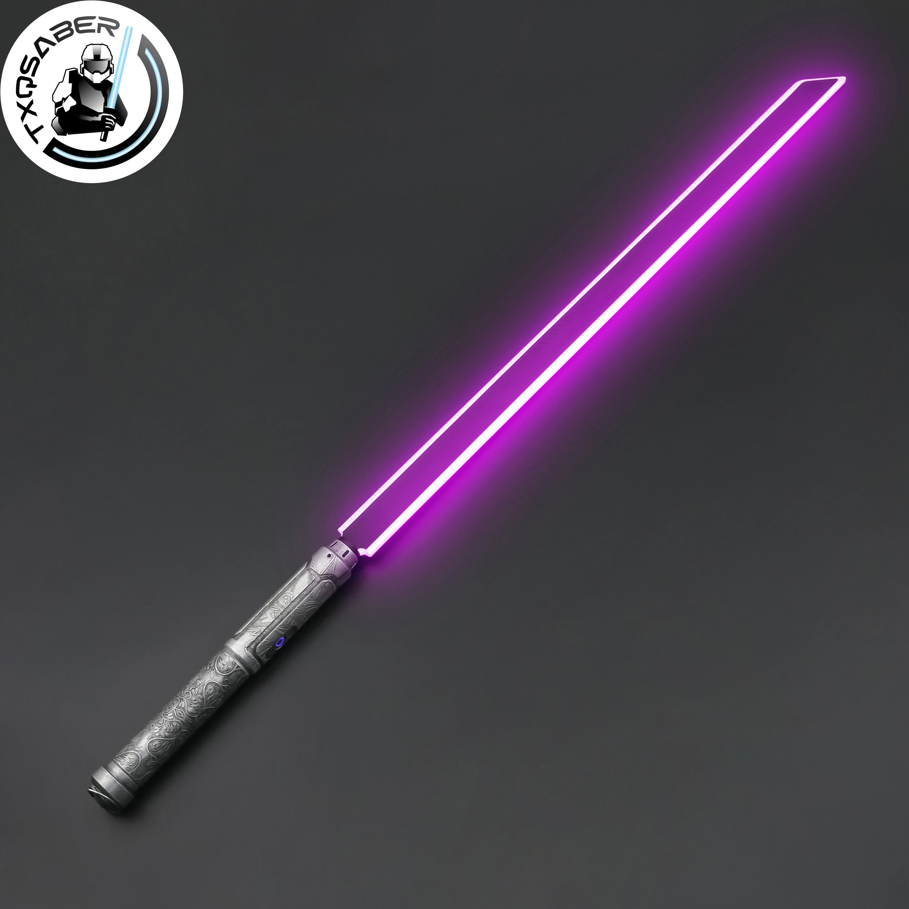 

TXQSABER Neo Pixel Lightsaber Smooth Swing Metal Hilt E29 Jedi Heavy Dueling FOC Blaster Laser Sword Cosplay Toys for Adult