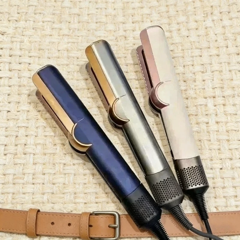 

2-in-1 Hair Dryer and Flat Iron Dual Heat Negative Ion Hair Styler for Quick Drying and Straightening Travel Friendly Home Use