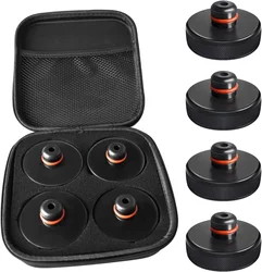 Chirano Lifting Jack Pads for Tesla Model 3/Y/S/X 2023 2022 2021 Car Accessories 4pcs Rubber Pucks Chassis Stands Storage Case