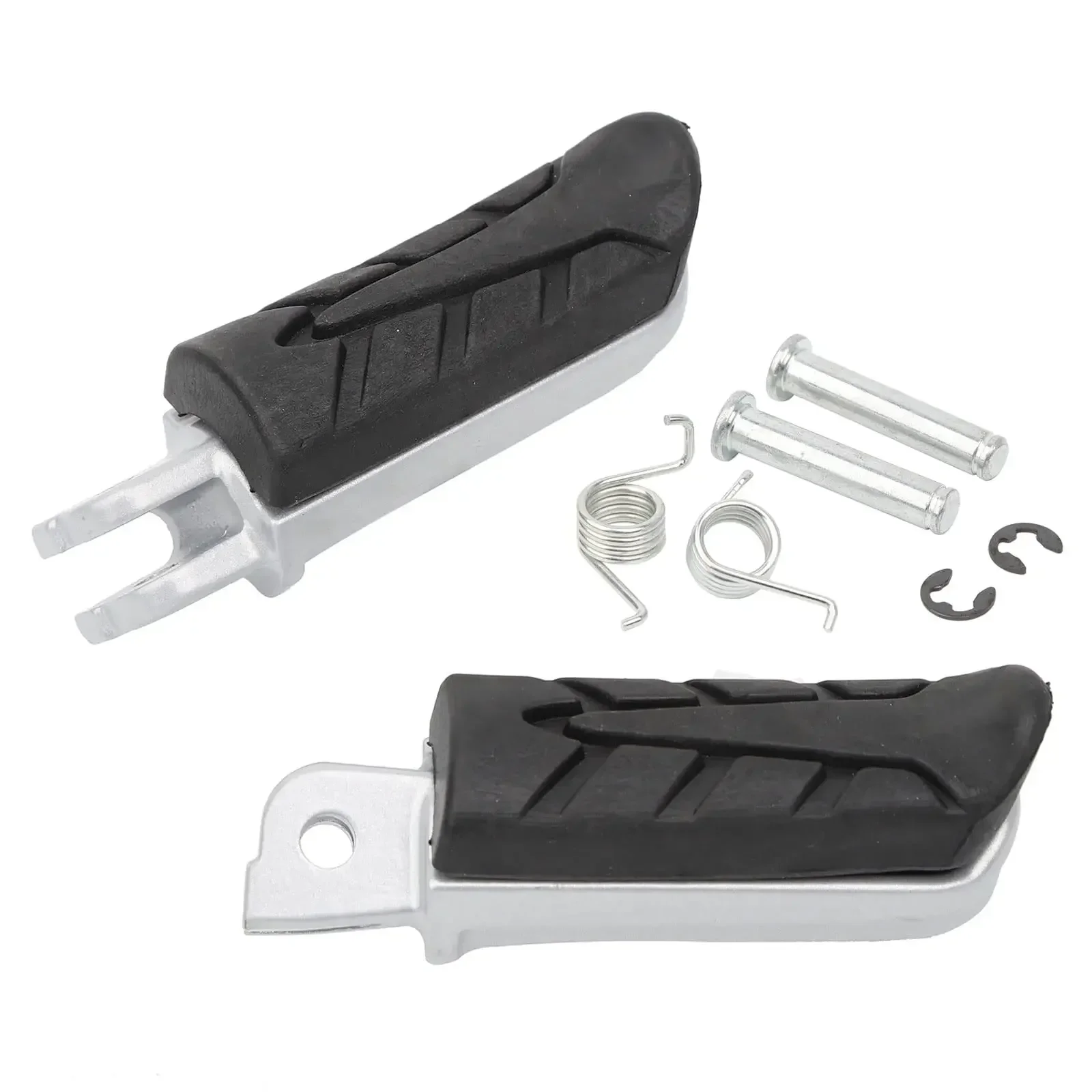 Footpegs dianteiros de motocicleta adequados para CBR 1100, CB 1100 XL, VFR 800, CB 750, NT 650, CBR 600, VTR 250, XL 125