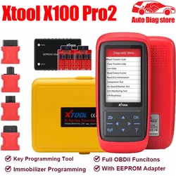 XTOOL X100 Pro2 Auto OBD2 Automotive Scanner Key Programmer X100PRO Car Code Reader Scanner Car Diagnostic Tools Free Update