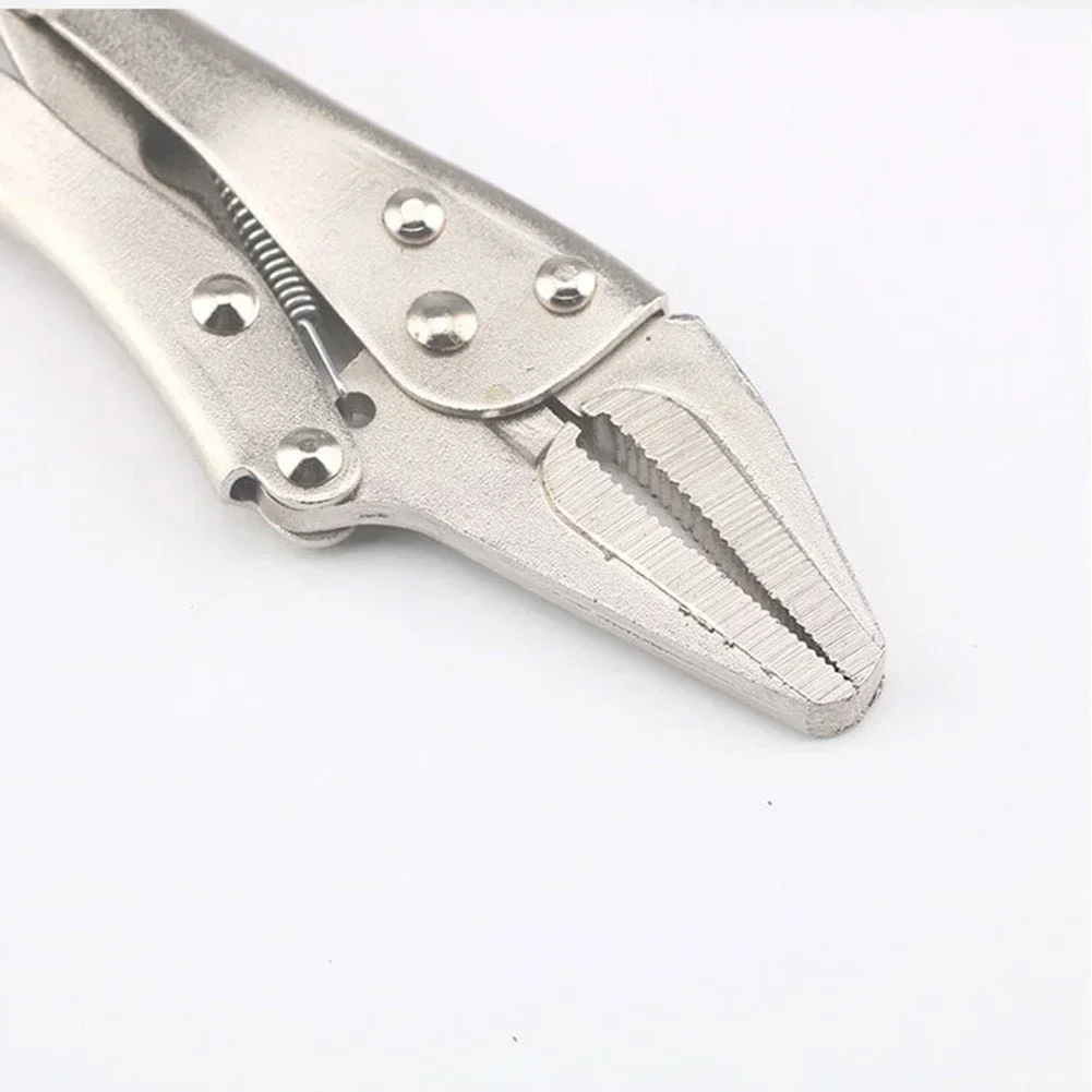 6 Inch 165mm Needle-nose Pliers Vigorous Pliers Fish-nose Pliers Labor-saving Tool Pliers Nose Pliers Lock Vise Grip Clamp Hand