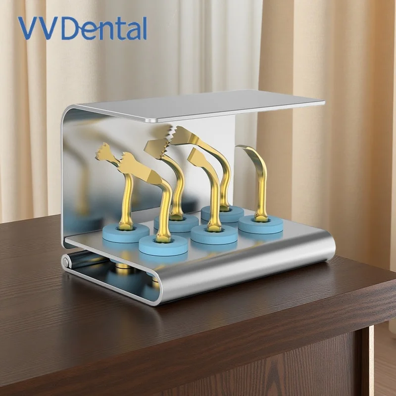 6PCS/Kit Dental Bone Cutting Tips Set Piezosurgery Tips Fit Woodpecker/Mectron Surgical Tools Blade Head Sterilizable 135℃