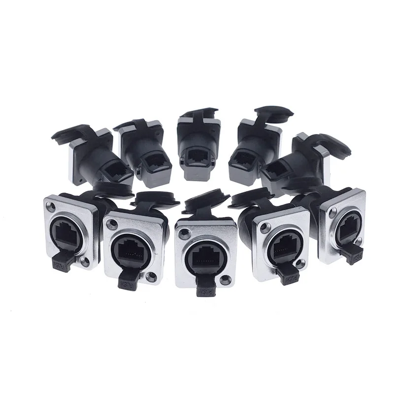 OEM 8P8C RJ45 Ethernet Connector 10-Pack IP65 for Industrial Networking – Industrial Grade