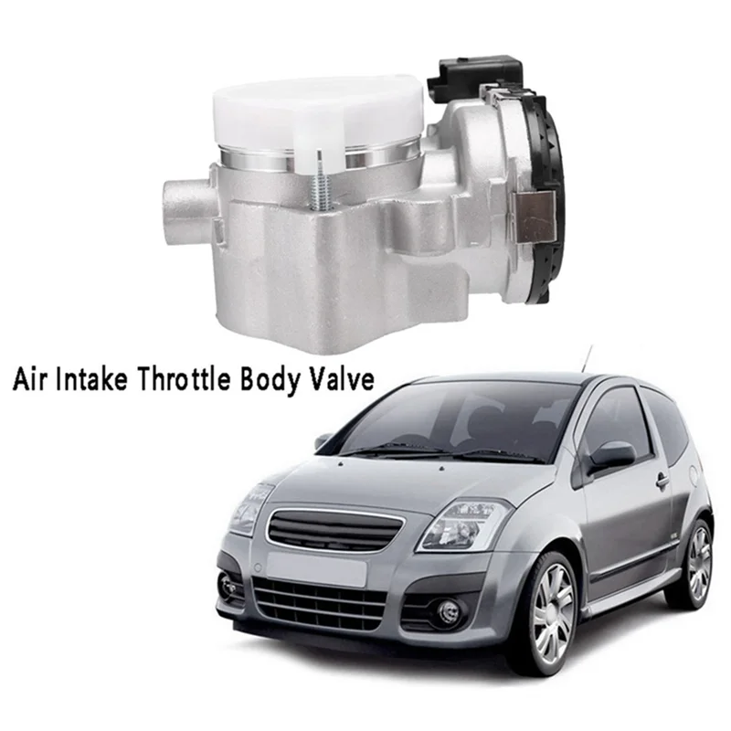 

Корпус дроссельной заслонки 52 мм для 206 307 308 408 1,6 16 В Citroen Berlingo C2 C3 C4 XSARA Дроссельный клапан 0280750085 Запчасти-A65