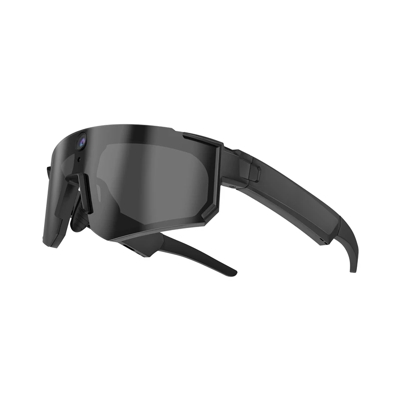 Cycling Smart Camera Glasses 800MP Photochromic Smart Glasses Bluetooth Calling Photo Video ChatGPT Music Translation