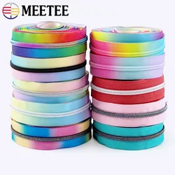 3Meter 5# Sewing Nylon Zippers Tape for Bag Purse Pocket Coil Plastic Zipper Replacement Zips Repair Kit DIY Garment Accessories