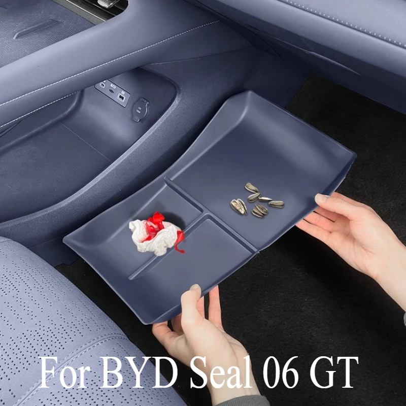 

Для BYD Seal 06 GT нижний ящик для хранения центрального управления, водонепроницаемый ящик для хранения из ТПЭ, автозапчасти, аксессуары для салона автомобиля