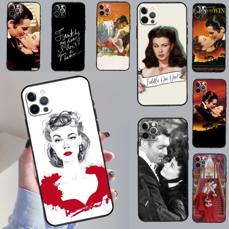 

Чехол для телефона «Унесенные ветром» для iPhone 16, 14, 13, 12, 11, 15, 17 Pro Max 13 mini 15 16 Plus 16e 17 Air Cover Funda