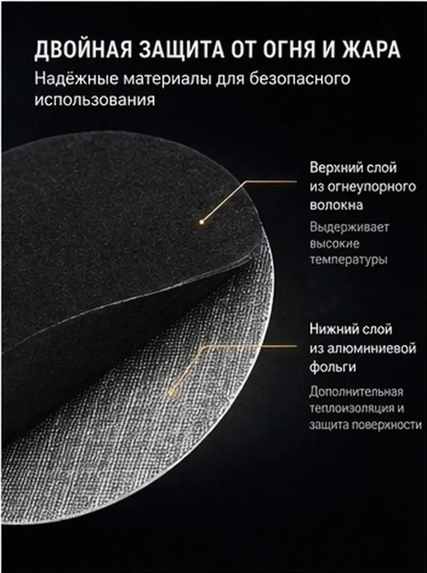 8Pcs Fireproof Incense Burner Mat Round 8.5cm Heat Resistant Aluminum Backed Fire Retardant Cotton Pad for Aromatherapy Home Use