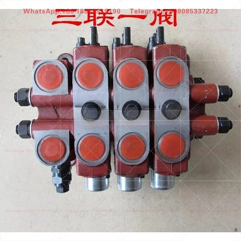 10 12 16 18 20 Small Forklift Loader 15.2 Split Multi-way Directional Valve Hydraulic Distributor Control Valve