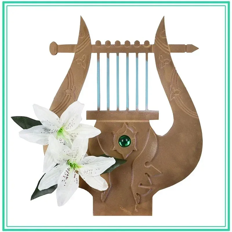 Sky02 Venti Barbatos Cosplay Genshin Impact Venti Barbatos Costume Cosplay Parrucca uniforme Anime Costumi di Halloween per le donne88Ji #