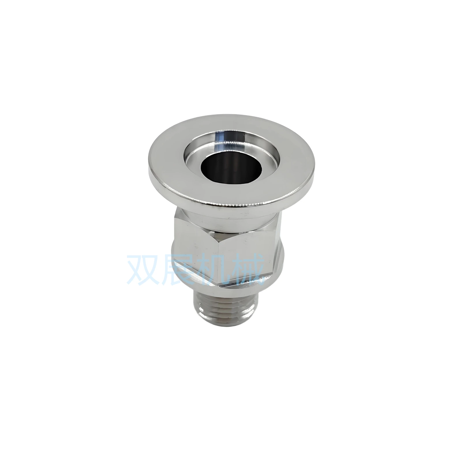 G1/4" 3/8" 1/2" 3/4" 1" BSPP Male Thread to ISO-KF Flange Vacuum Adapter 304 Stainless Steel
