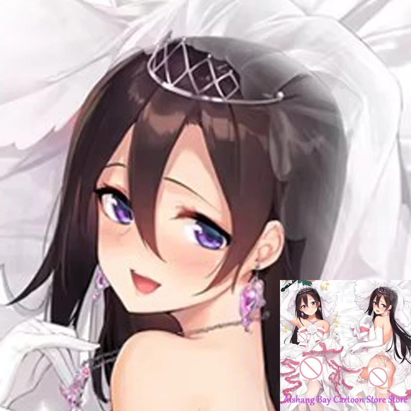 

Dakimakura Anime Pillow Cover Female Clothing Trap Kirito Double Print Life-size Body Decoration